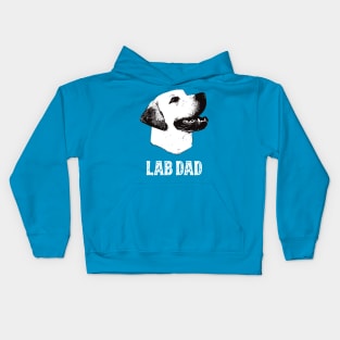 Labrador Retriever Dad Kids Hoodie